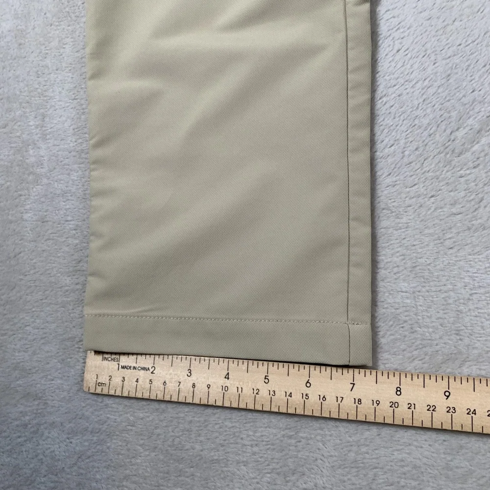 Banana Republic Pants Mens 36x29 Beige Straight Fit Performance Polyester Casual